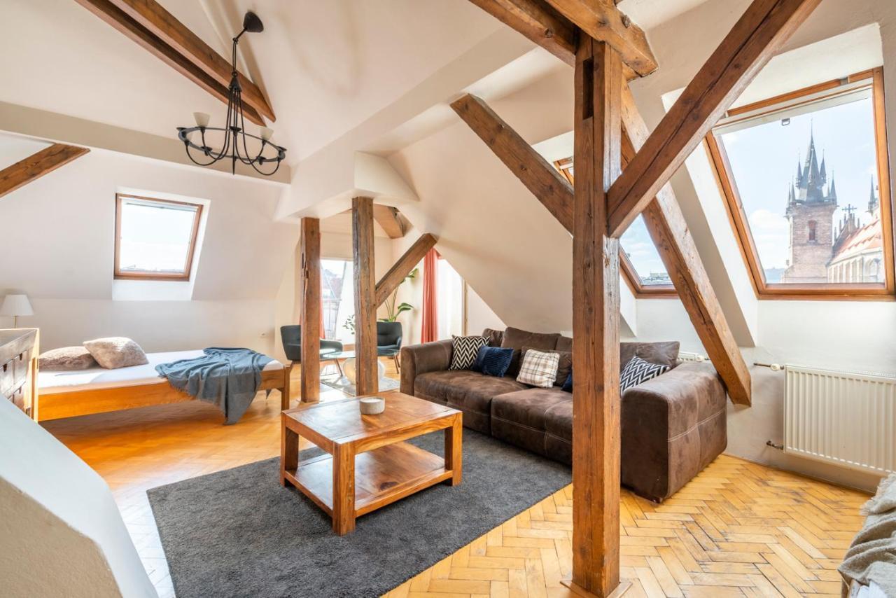Stupartska - Tyn Church View Residence With Terrace Prague Luaran gambar